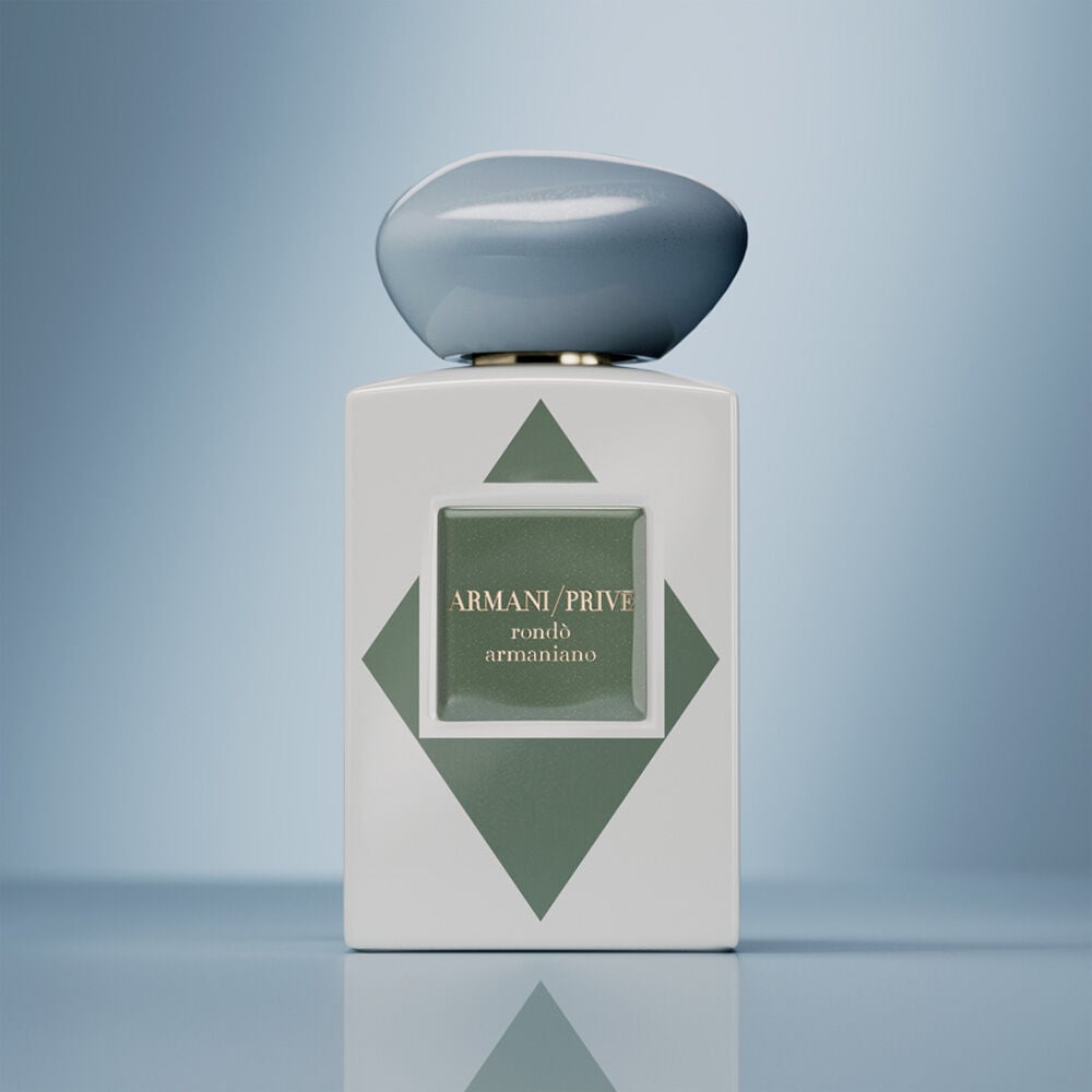 Armani prive logo on sale